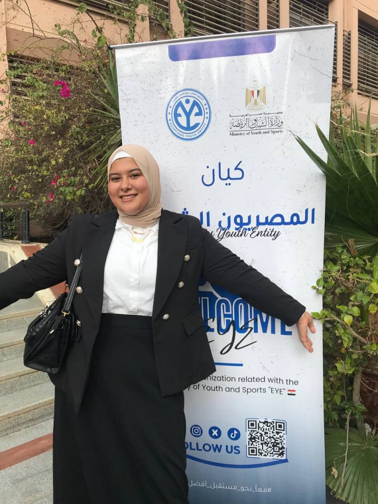 The Collage of Pharmaceutical Sciences and Drug Manufacturing at Misr University for Science and Technology commends the participation of student Nada El-Damaty, in the activities of the second conference of the “Ebet Suit”