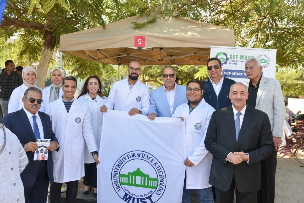 Participation of the College of Pharmaceutical Sciences and Drug Manufacturing at Misr University for Science and Technology in the “One-Day Market” Event