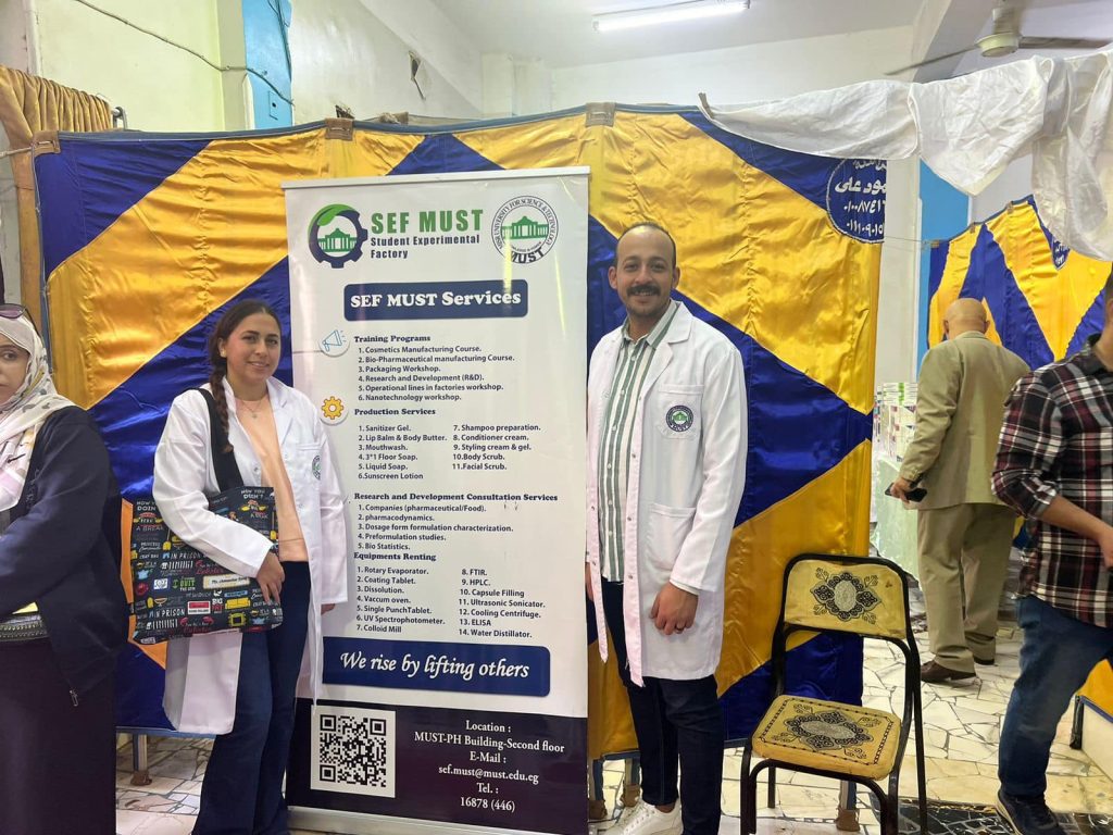 Participation of the College of Pharmaceutical Sciences and Drug Manufacturing in the Medical Caravan
